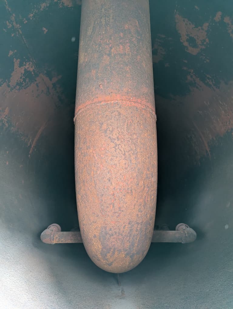 Inside the Boiler Shell